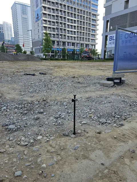 신도시 공터 대형 주차부지 최종 완공 사례 대표 사진